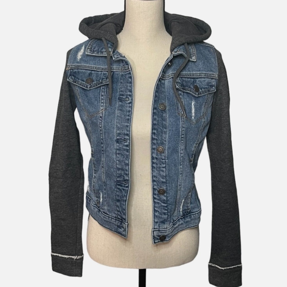 Hollister Jean Jacket Hoodie